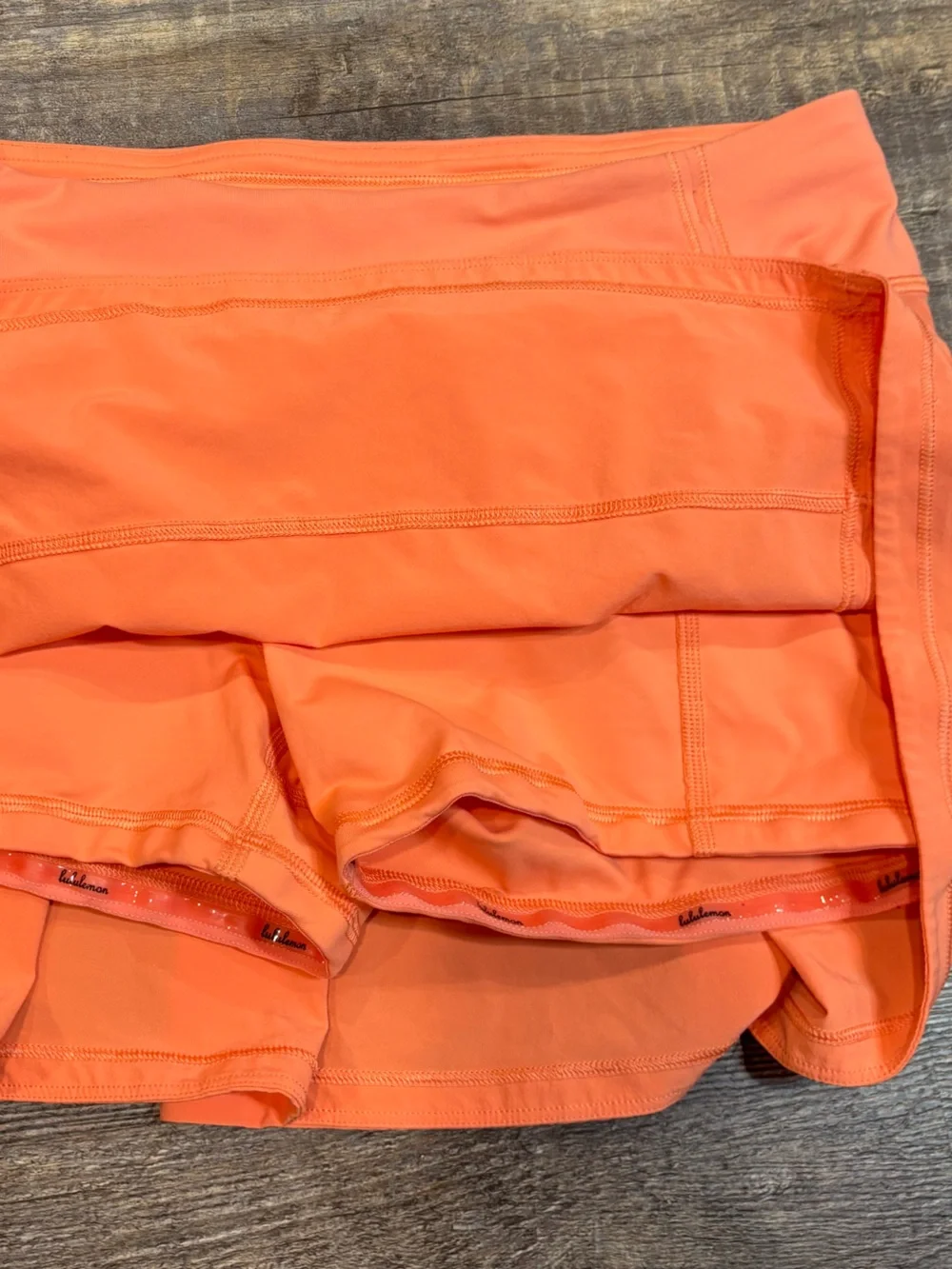Lululemon Pace Rival Mid-Rise Athletic Skort Size 6 Golden Apricot